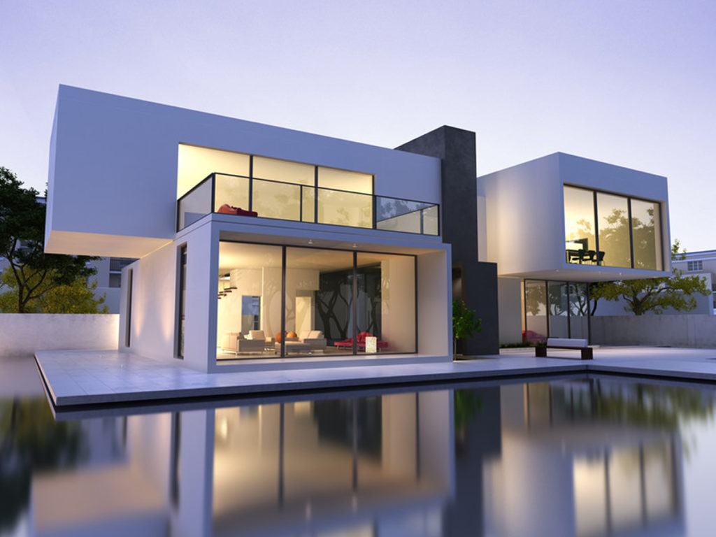 Luxury home building design